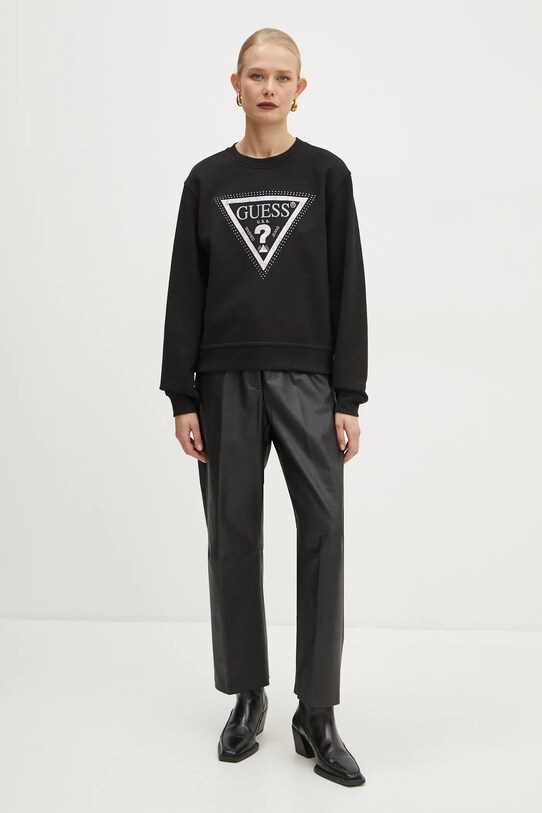 Кофта Guess W5RQ09.K8802 чорний SS25