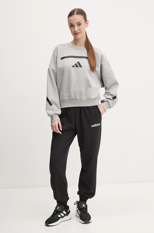 adidas bluza Z.N.E. JC5403 gri SS25