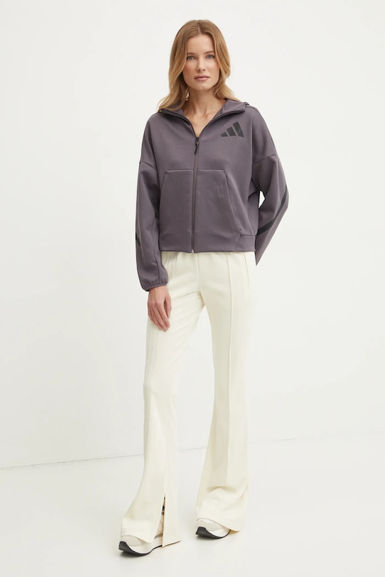 adidas bluza Z.N.E. JD5985 fioletowy SS25