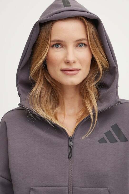 Кофта adidas Z.N.E. фіолетовий JD5985