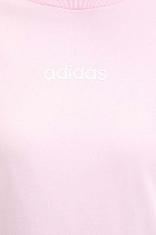 adidas bluză Essentials Linear roz JC8292