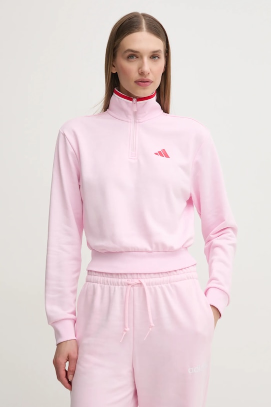 Кофта adidas W CB Color Pop візерунок рожевий JG4174