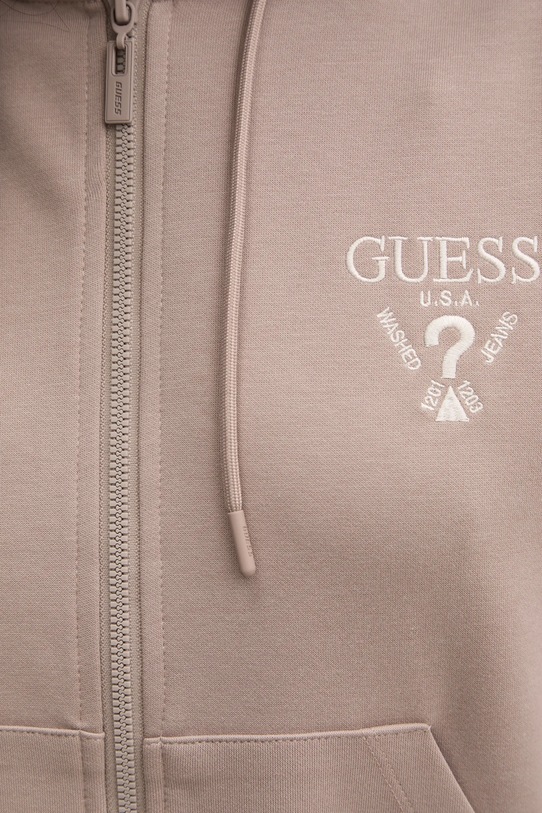 Guess bluză ROBERTA V5RQ20.KC3D2 maro