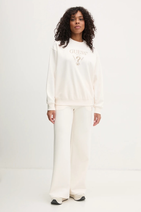 Μπλούζα Guess ROBERTA V5RQ12.KC3D2 μπεζ AW25