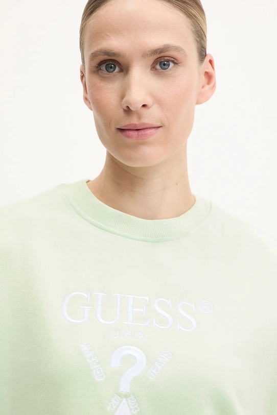Pulover Guess ROBERTA zelena V5RQ12.KC3D2