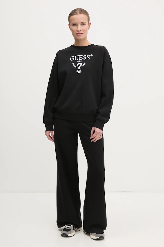 Guess bluza ROBERTA V5RQ12.KC3D2 czarny SS25