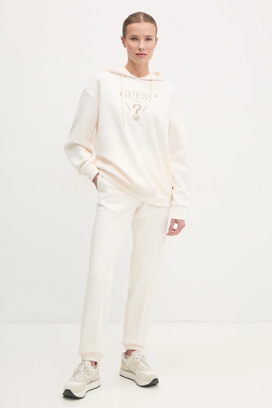 Dukserica Guess ROBERTA V5RQ11.KC3D2 bež SS25