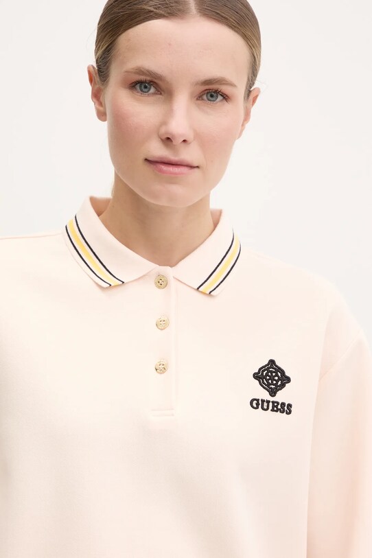 Guess bluză MARGARET roz V5RQ01.KCLD1