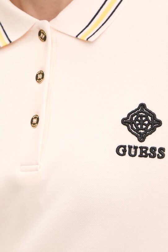 Guess bluză MARGARET V5RQ01.KCLD1 roz