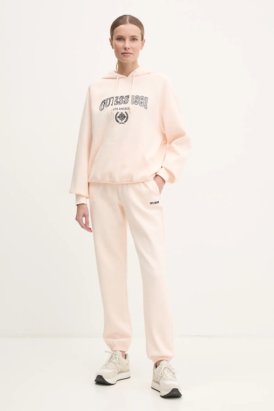 Guess bluză MARGARET V5RQ02.KCLD1 bej SS25