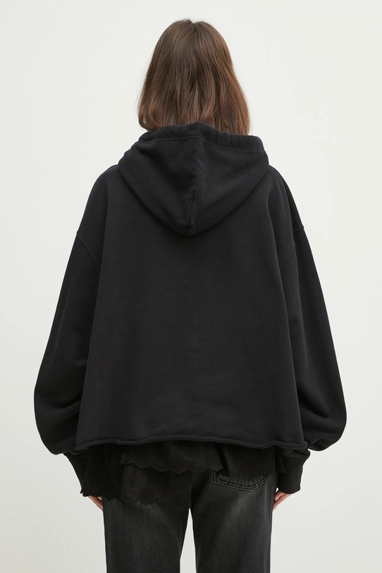 Одежда Хлопковая кофта MM6 Maison Margiela S62GU0136 чёрный