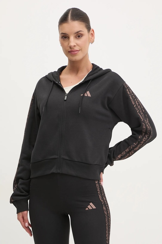 adidas bluza Essentials Animal imprimeu negru JM5893