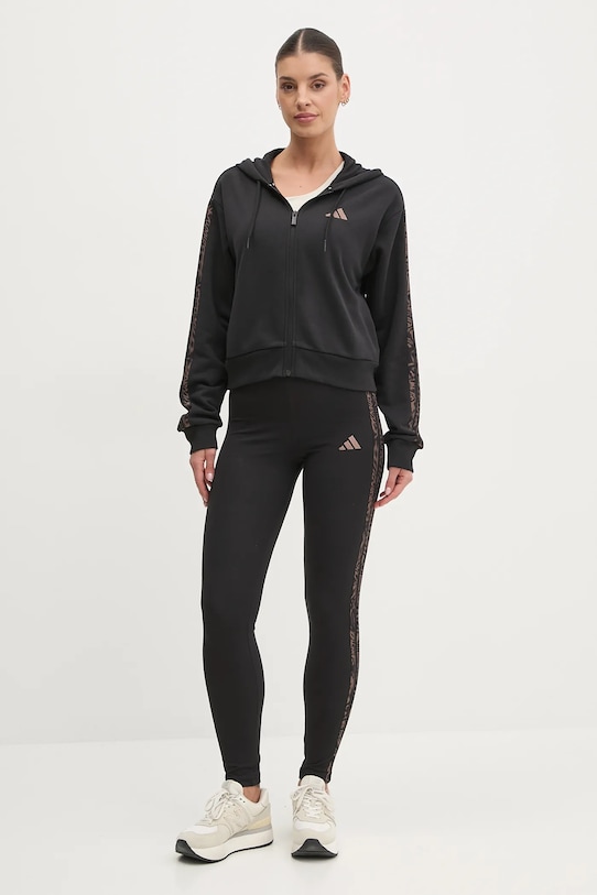 adidas bluza Essentials Animal JM5893 negru SS25