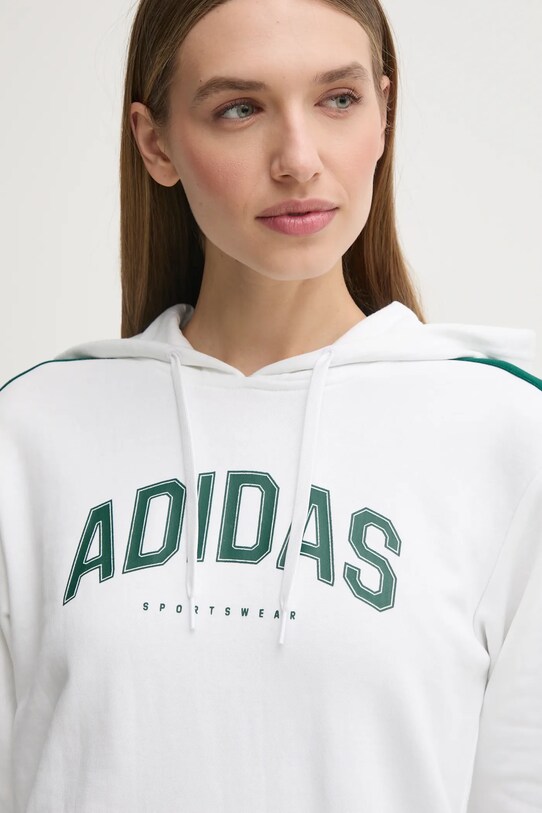 Кофта adidas W L SOFTS Collegiate білий JV9149