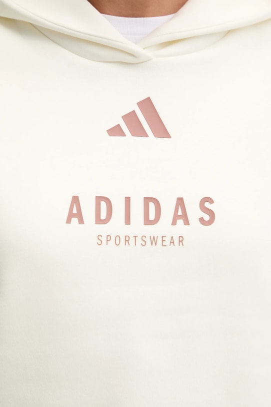 adidas bluza ALL SZN Graphic JJ4517 beżowy