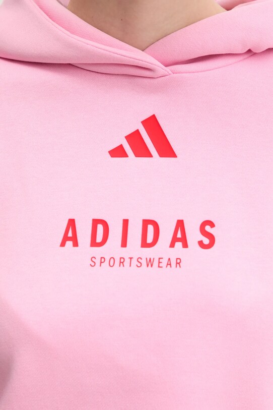 Mikina adidas ALL SZN Graphic JJ4519 ružová