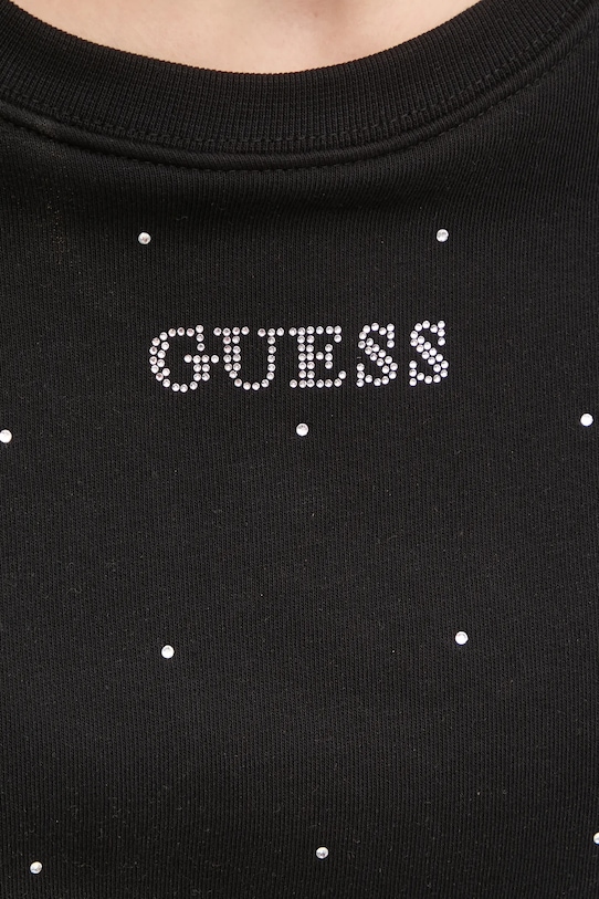 Mikina Guess RHINESTONES V5RQ08.KCLJ0 černá