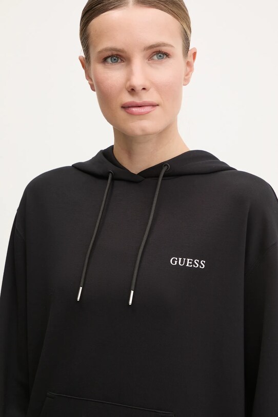 Guess bluza GELSEY czarny V5RQ18.KCOB2