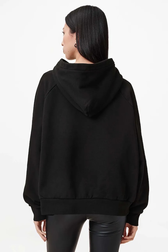 Îmbrăcăminte AllSaints hanorac de bumbac KIT TALON W152JB negru