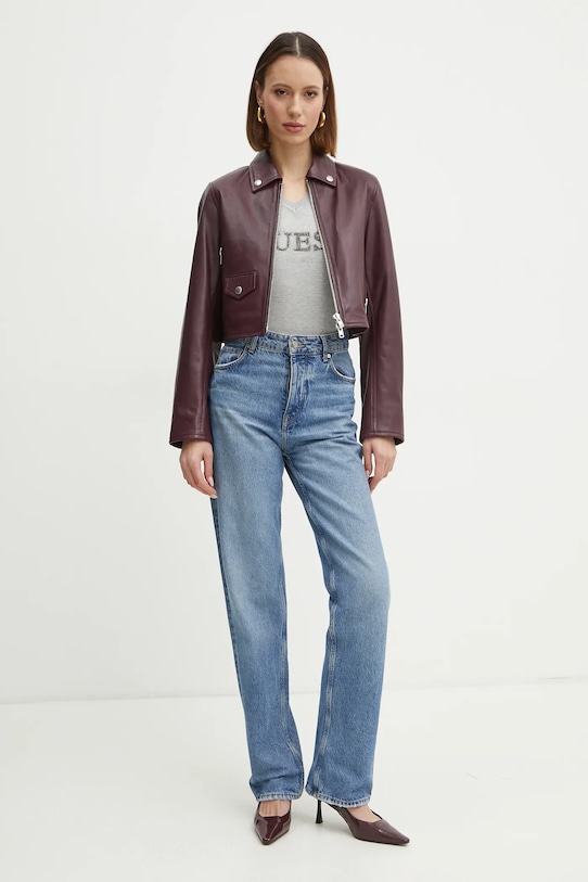 Πουλόβερ Guess HOLLY W5RR38.Z2NQ2 γκρί SS25