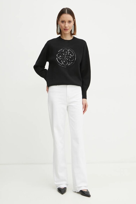 Светр Guess KATE W5RR40.Z26I2 чорний SS25