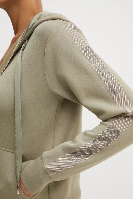 Guess bluza W5RQ03.KBYE2 zielony