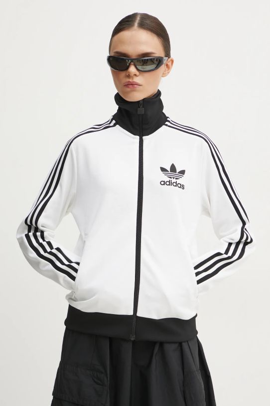 adidas Originals bluza Adicolor wzorzyste biały JC5806