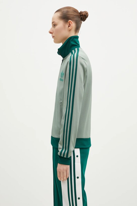 Mikina adidas Originals Clastic Tracktop JC5809 tyrkysová SS25
