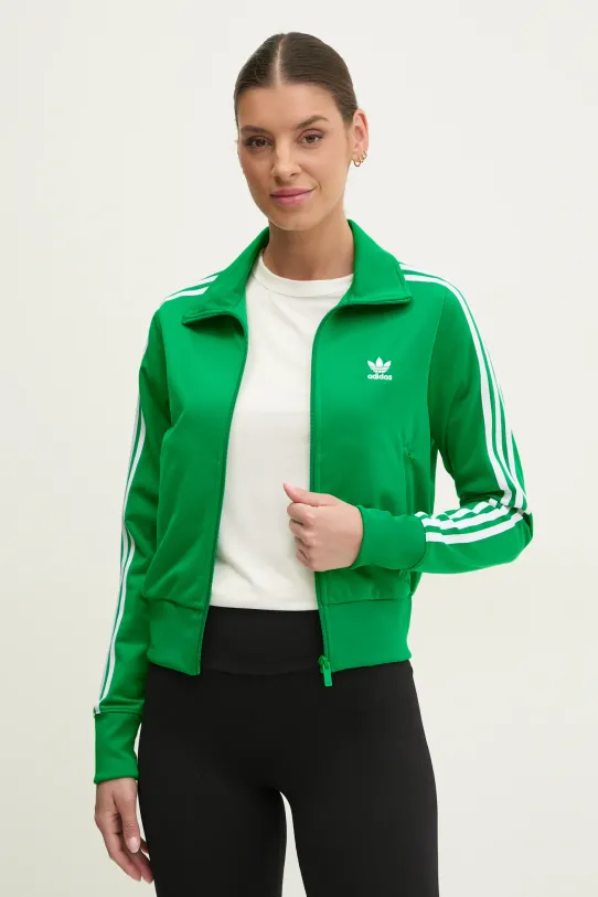 Кофта adidas Originals Adicolor Classics Firebird без капюшона зелёный JC8261