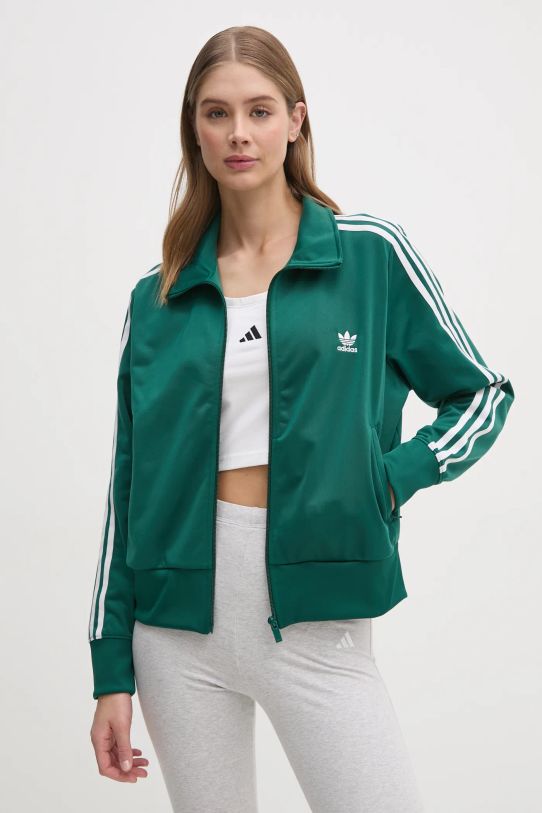 adidas Originals bluza Adicolor Classics Firebird aplikacja zielony JC8262