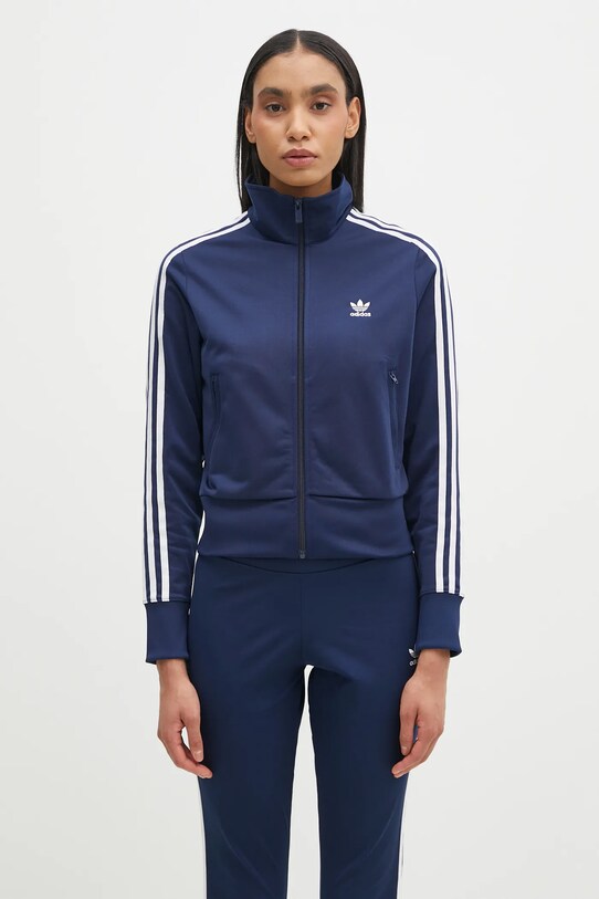 Кофта adidas Originals Adicolor Classics Firebird без капюшона тёмно-синий JC8263
