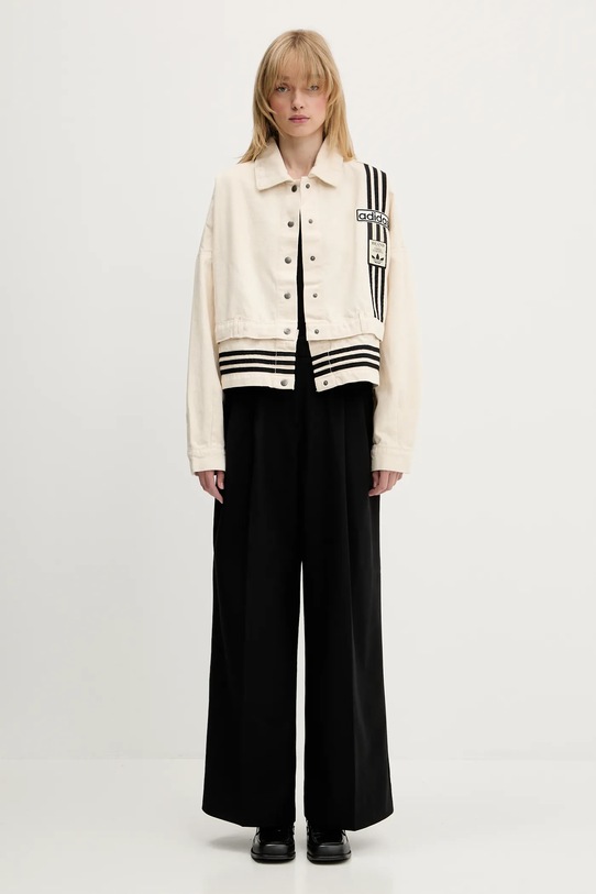 adidas Originals geacă jeans Denim Track Top JD5617