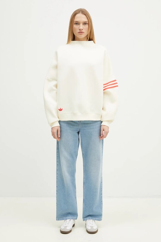 adidas Originals bluza Neuclassics JI8522 beżowy