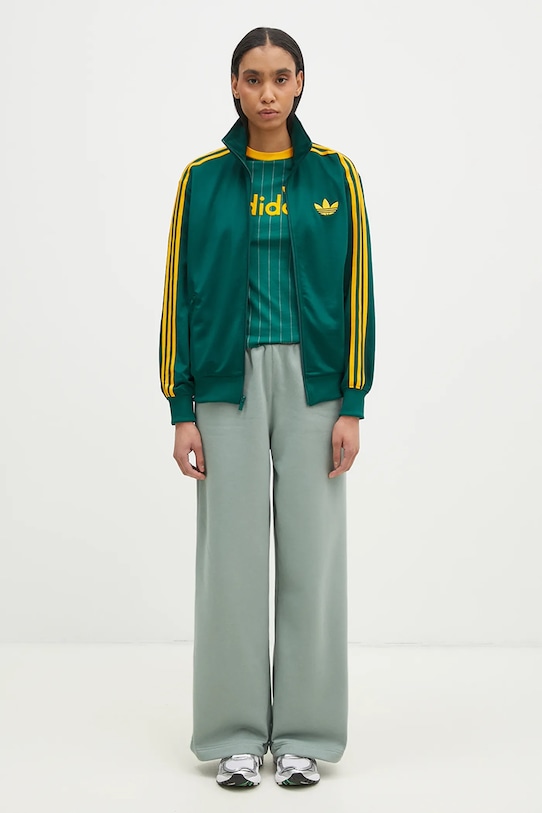 adidas Originals bluză Firebird JP2299 verde