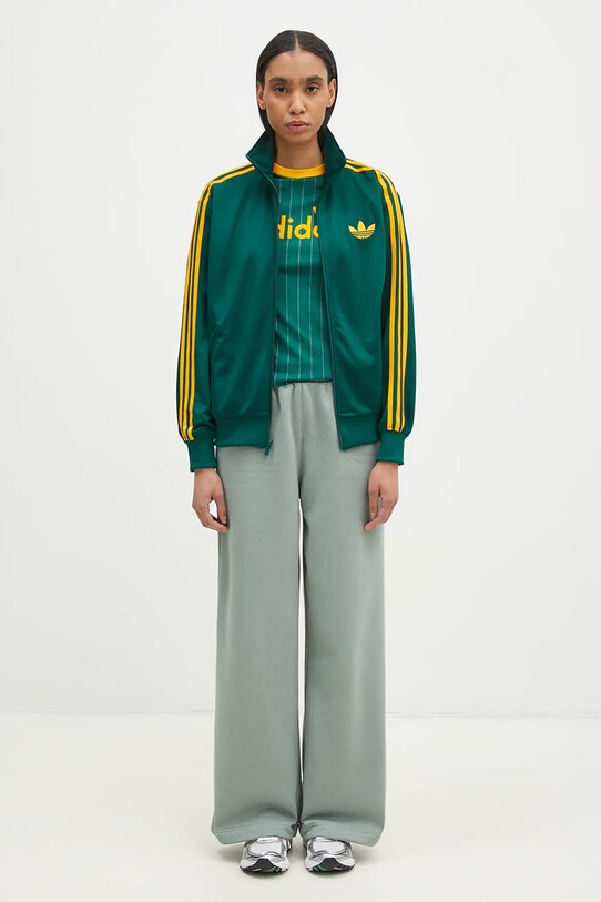 Суичър adidas Originals Firebird JP2299 зелен