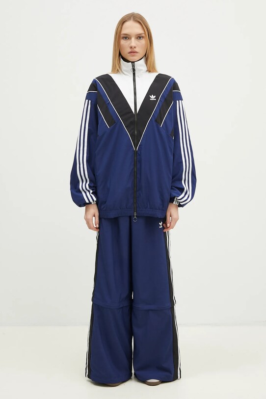 Mikina adidas Originals Rasant Tracktop JW9740 modrá