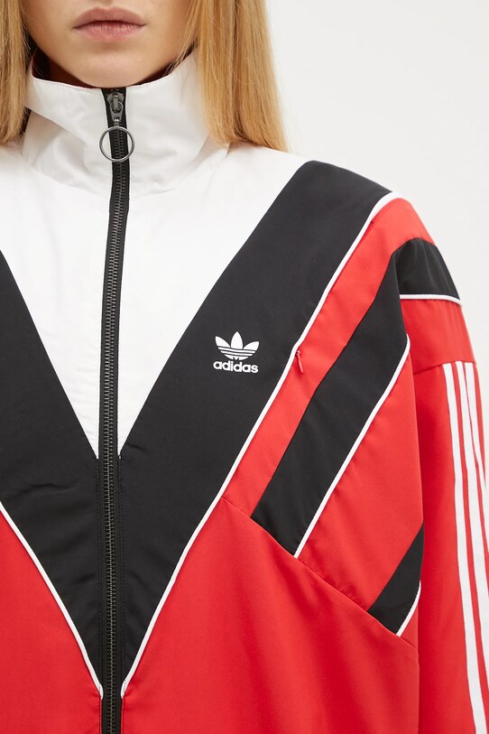 Кофта adidas Originals Rasant Tracktop червоний JW9741