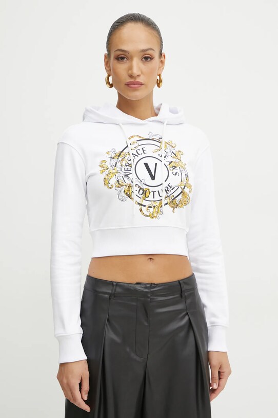 Кофта Versace Jeans Couture с капюшоном белый 78HAIC01.CF00C