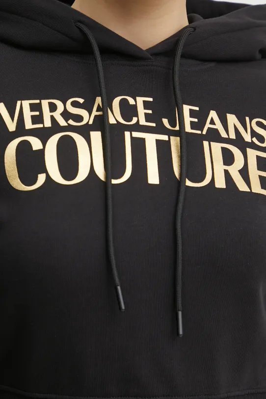 Versace Jeans Couture hanorac de bumbac 78HAIT01.CF01T negru