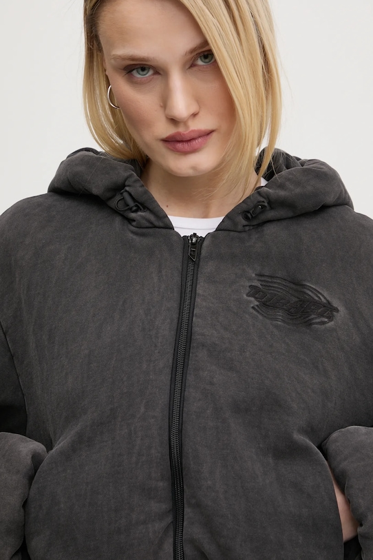 Bavlněná mikina Diesel F-ENERDI SWEAT-SHIRT A16615.0BNEG šedá