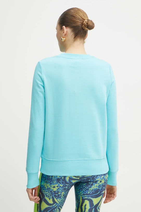 Odzież Versace Jeans Couture bluza bawełniana 78HAIE04.CF00E turkusowy