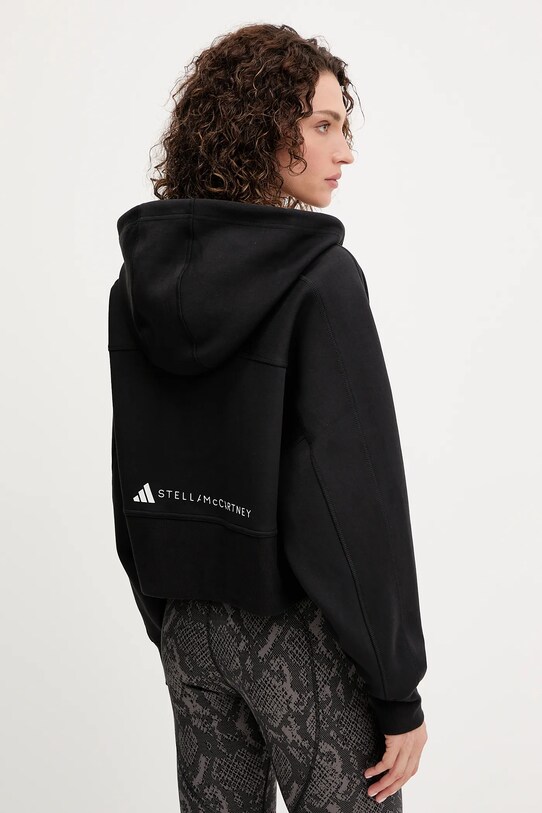 Ρούχα Μπλούζα adidas by Stella McCartney JD8107 μαύρο