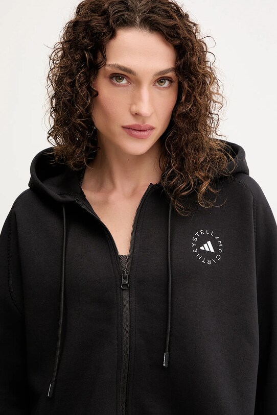 Μπλούζα adidas by Stella McCartney μαύρο JD8107