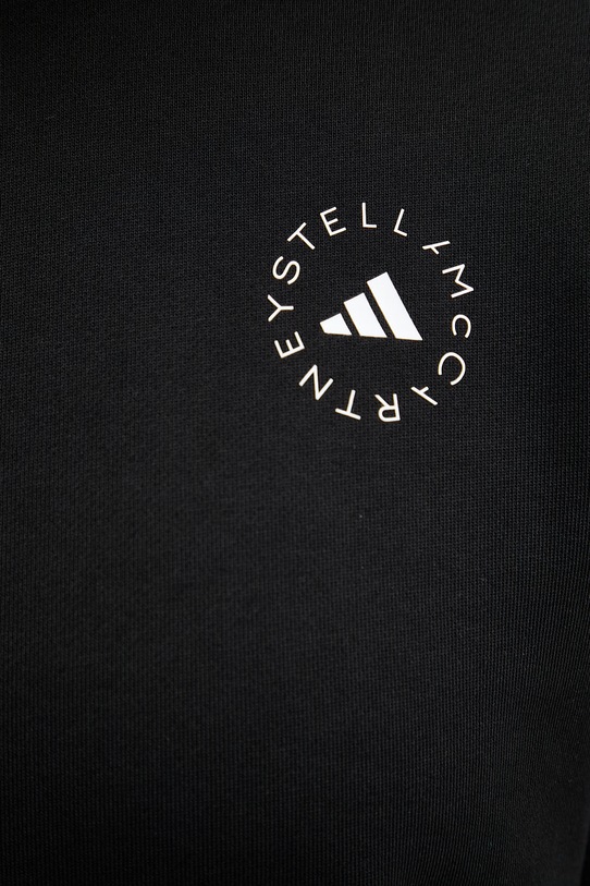 adidas by Stella McCartney bluza bawełniana JJ0150 czarny