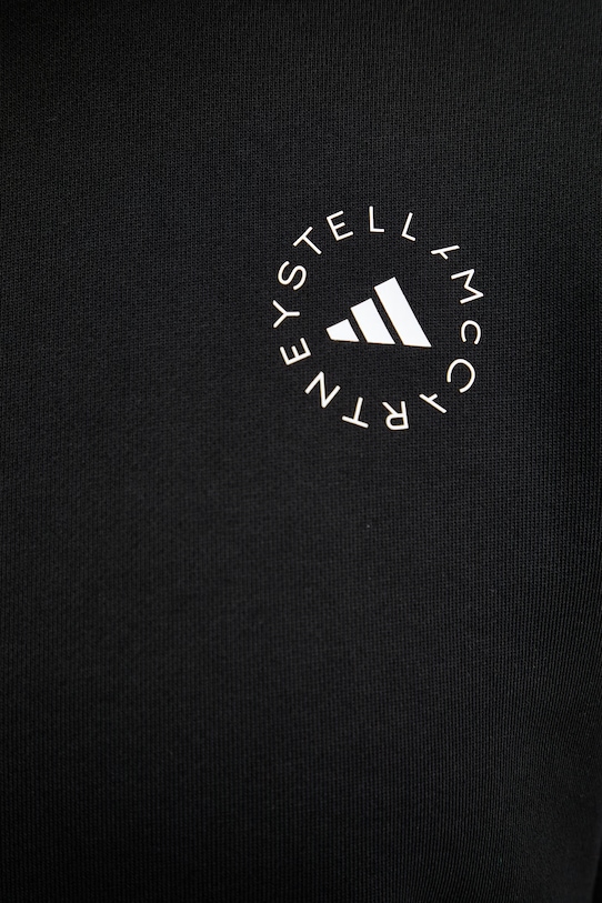 adidas by Stella McCartney bluza bawełniana JJ0150 czarny