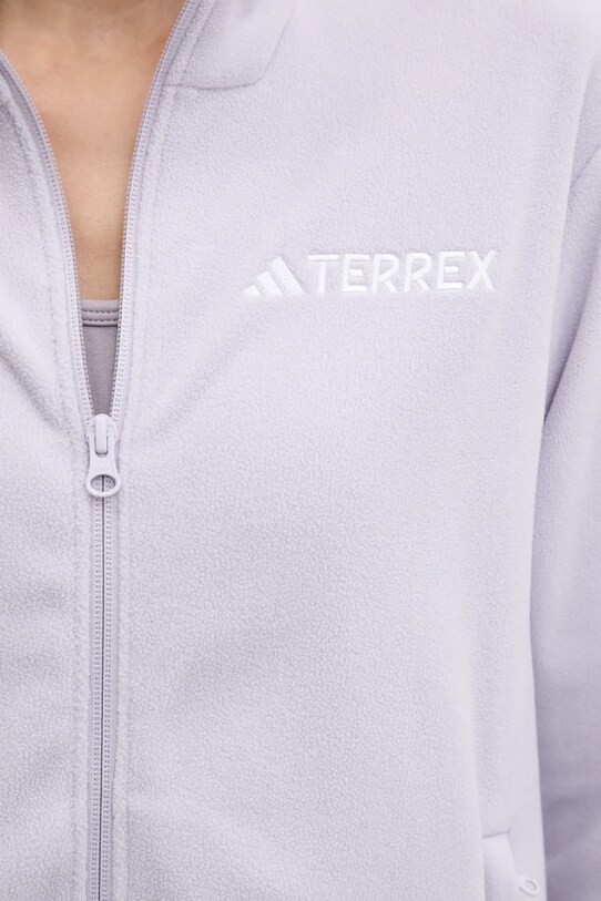 Sportovní mikina adidas TERREX Essentials JP1453 fialová