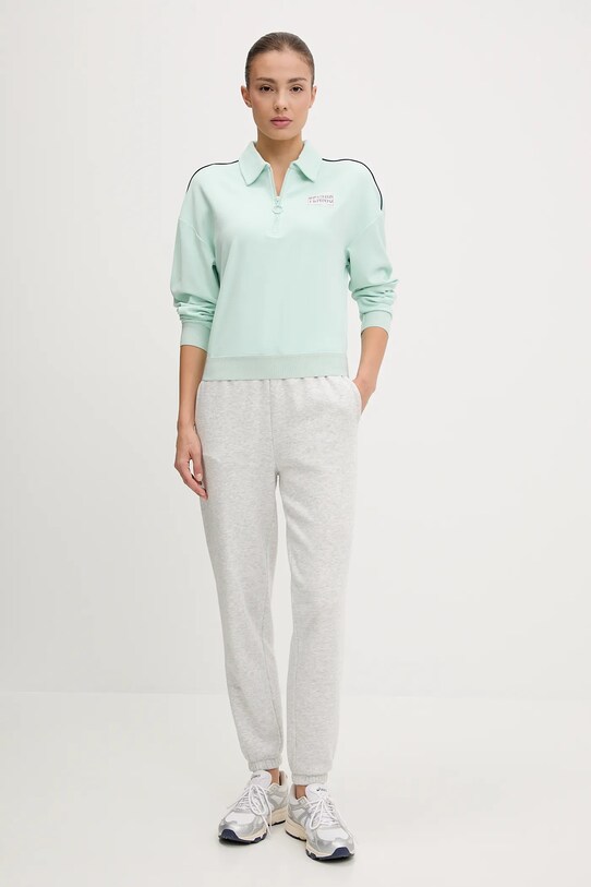 Dukserica EA7 Emporio Armani AF13289.7W000227 zelena SS25