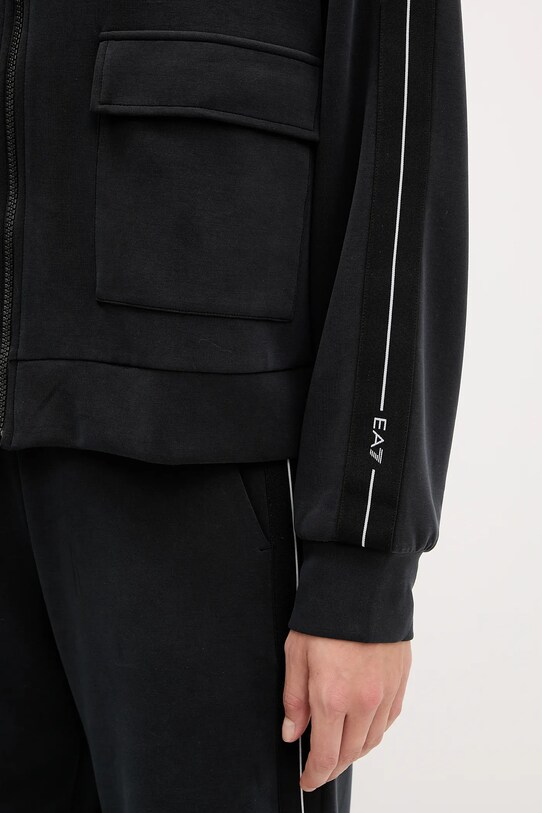 Dukserica EA7 Emporio Armani AF12643.7W000171 crna