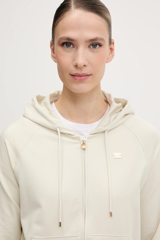 Mikina EA7 Emporio Armani béžová AF13135.7W000078