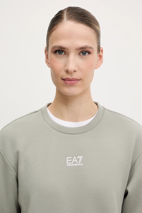 Dukserica EA7 Emporio Armani zelena AF10443.7W000073